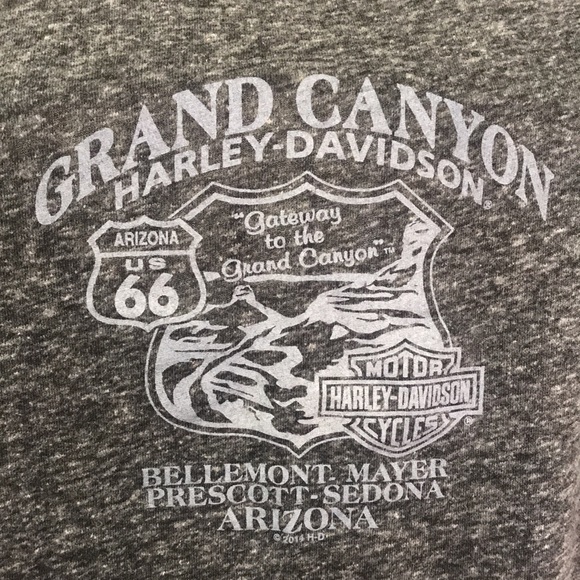 Harley Davidson Sugar Skull V-Neck T-shirt - Picture 3 of 11